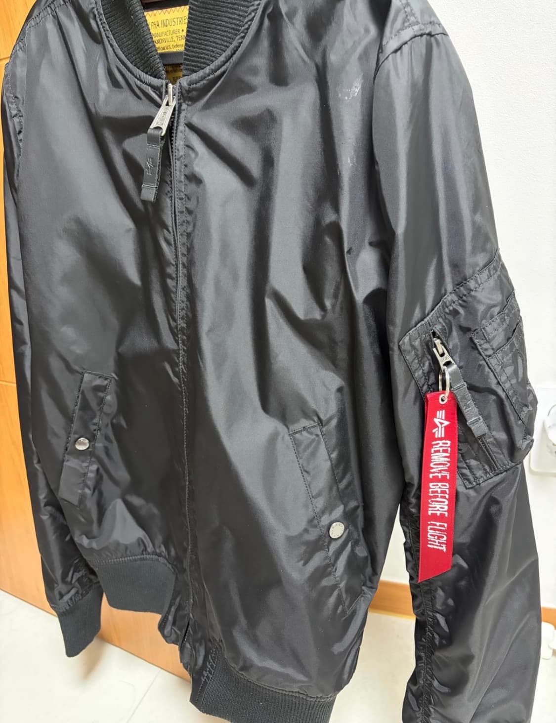 알파인더스트리 MA-1 M사이즈 상품이미지4