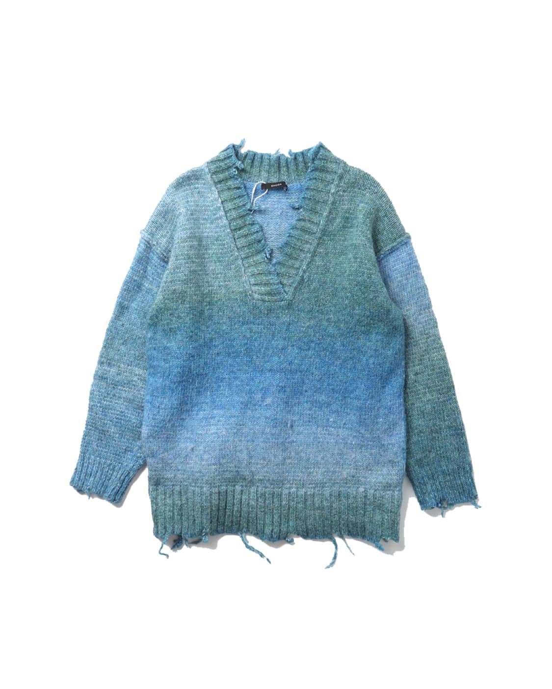 EMODA Over V Neck Crash Knit 상품이미지1