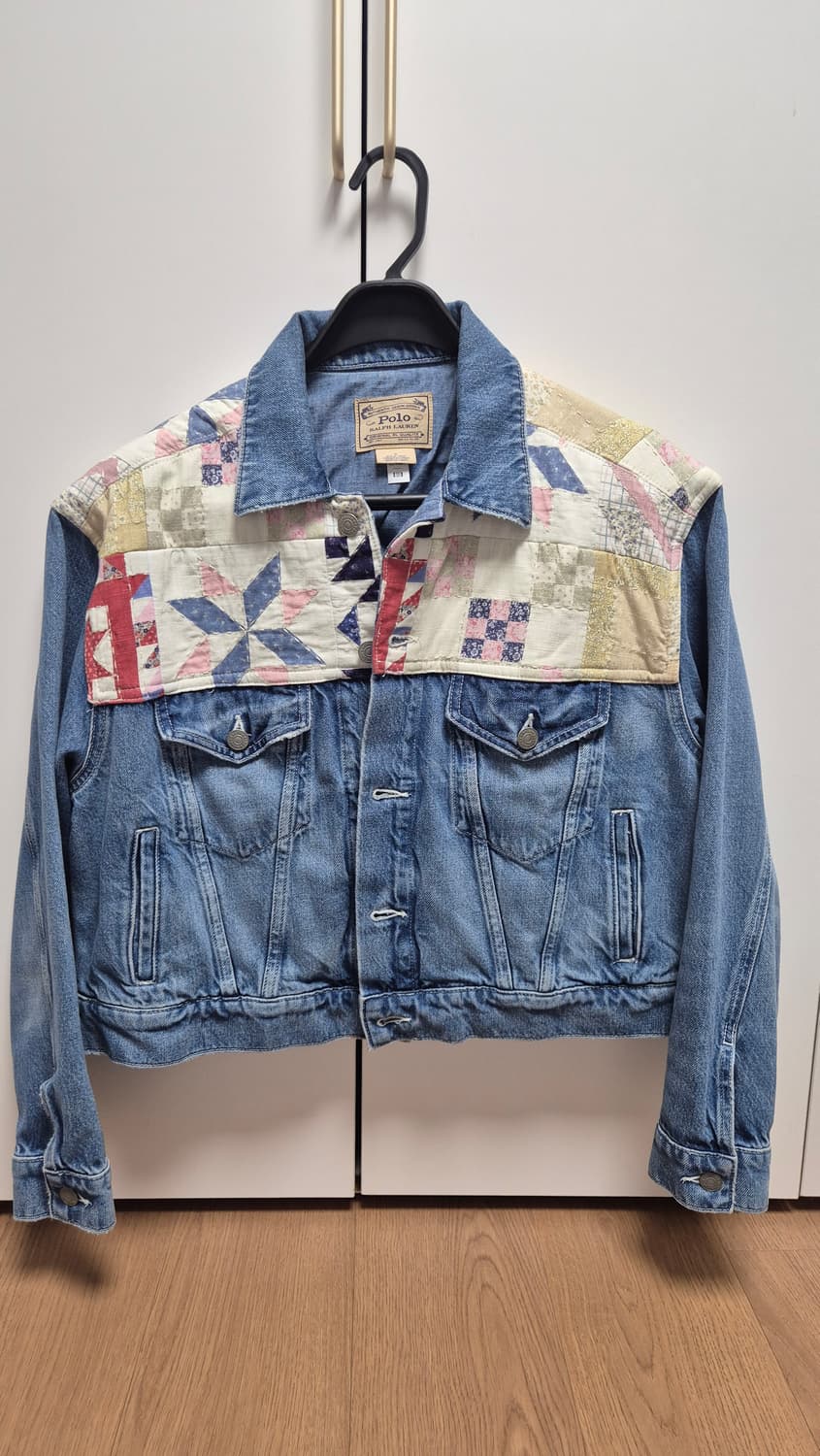 폴로 랄프로렌 우먼 데님 트러커 m 사이즈 상품이미지1