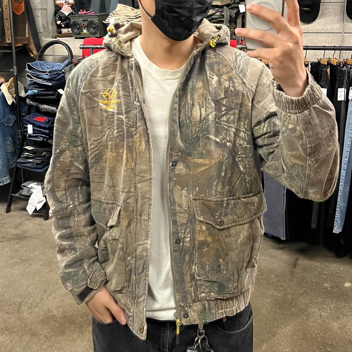 빈티지 리얼트리 후드 자켓 (100) 상품이미지7