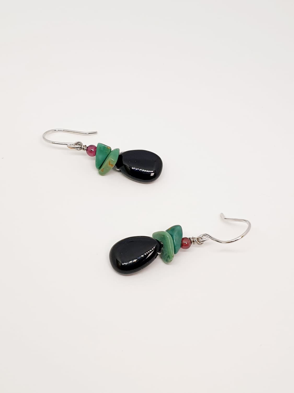 오닉스&터콰이즈 귀걸이 상품이미지1