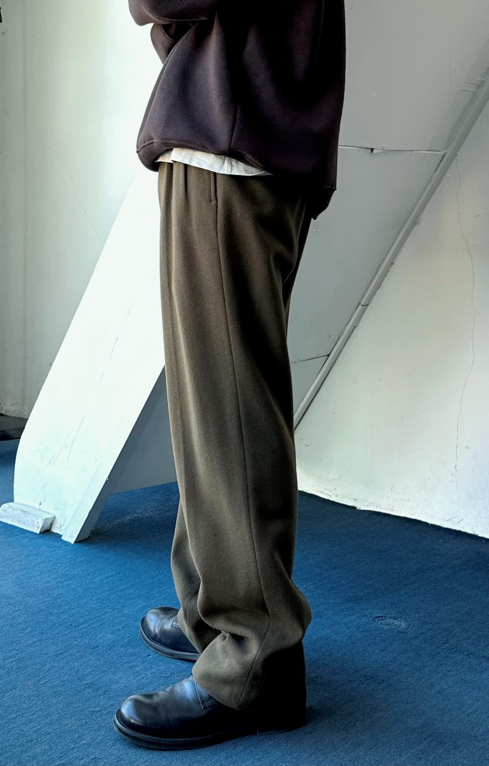  2 pleats wool flannel slacks 상품이미지2