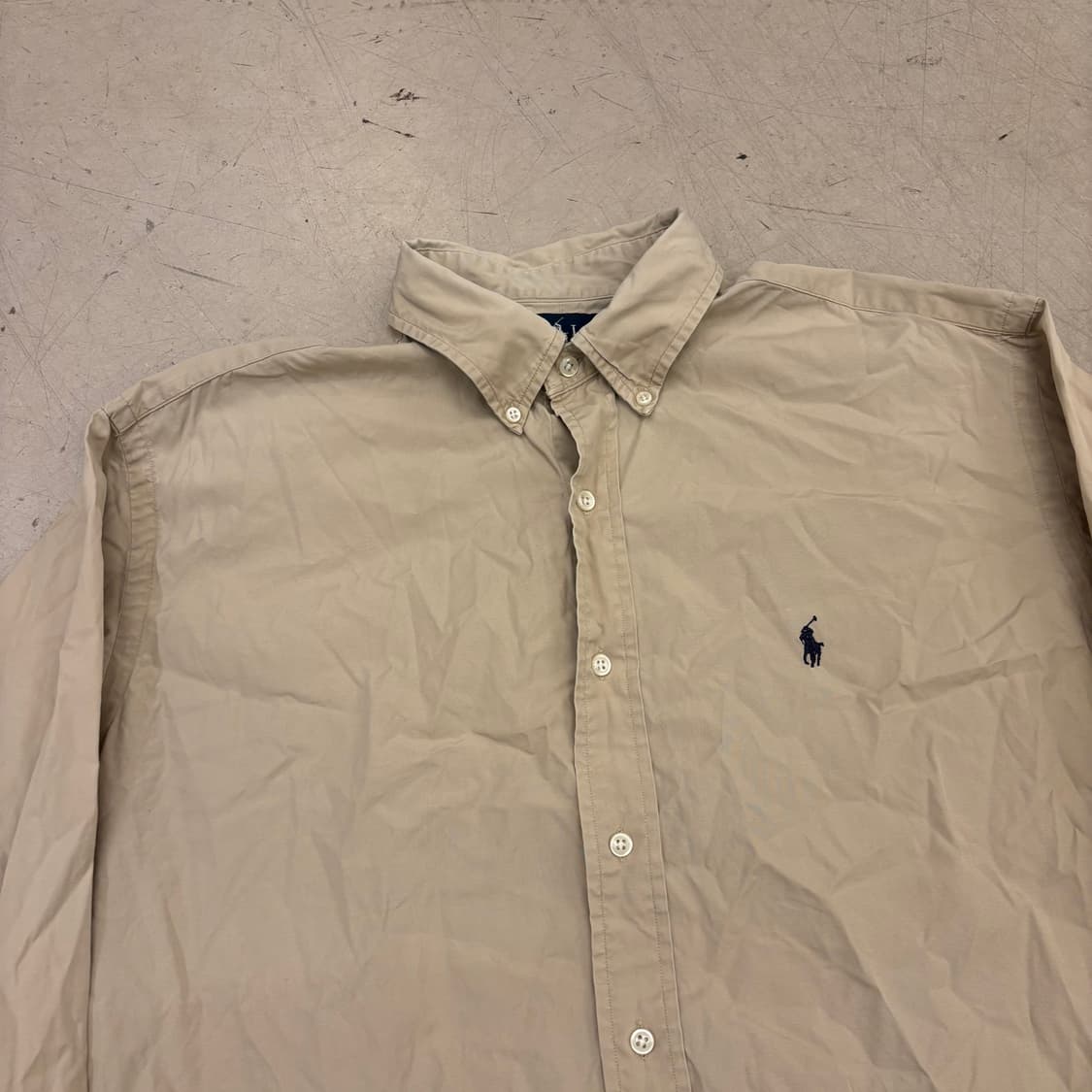폴로 랄프로렌 베이지 포니 셔츠 상품이미지2
