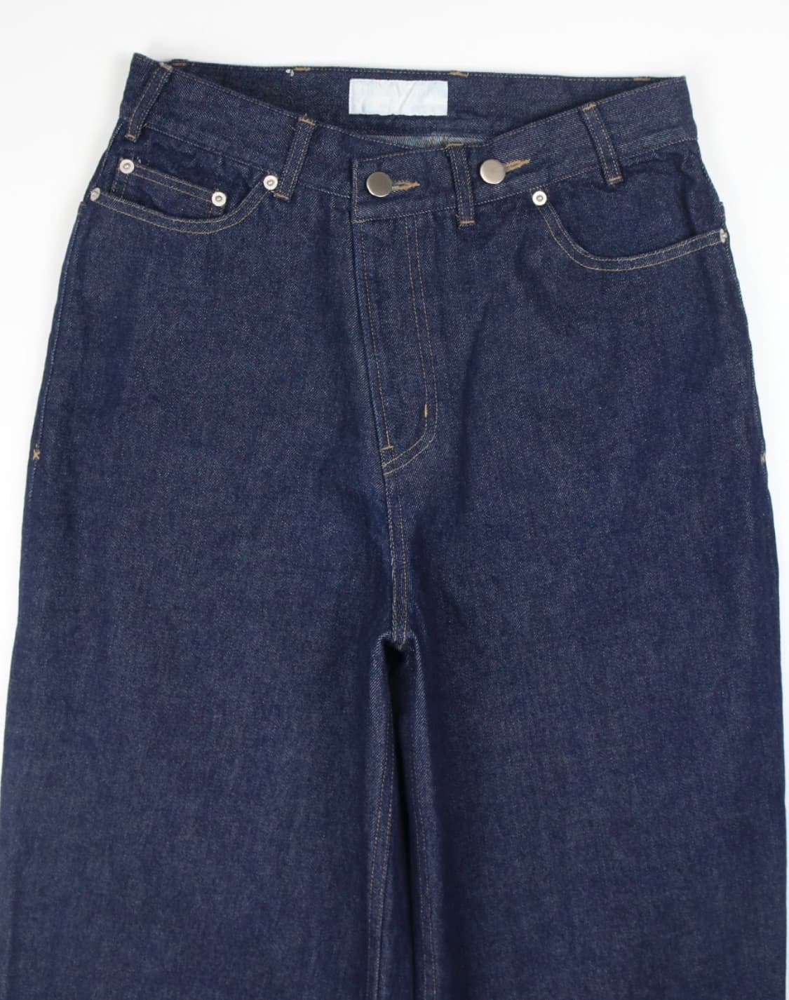 [HGBB STUDIO] YUPIK DENIM JEANS (INDIGO) 상품이미지4