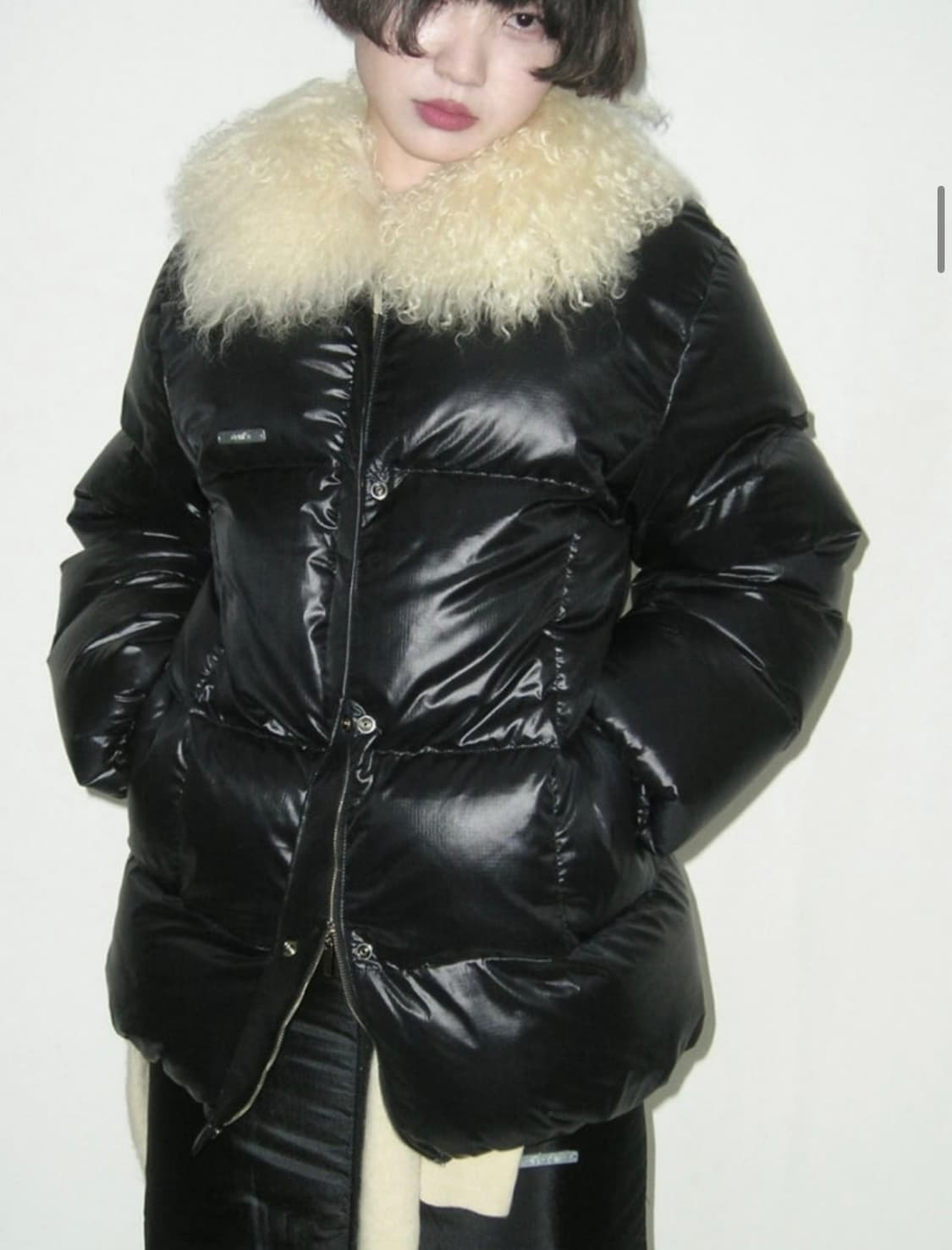 Eonts 에옹쓰 트리밍 퍼 패딩 자켓 상품이미지1