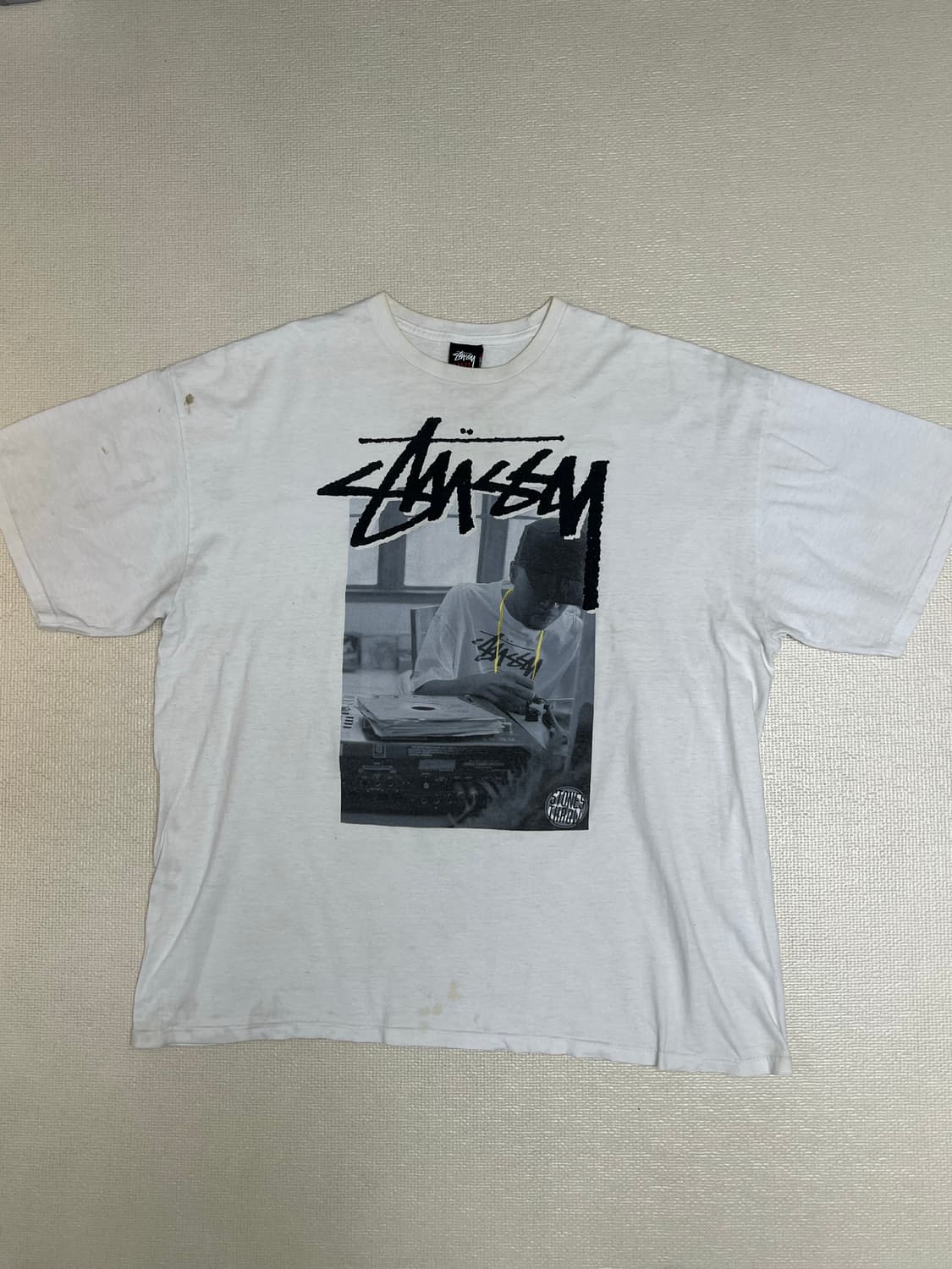 00s 빈티지 스투시 J딜라그래픽 티셔츠 XXL 상품이미지1