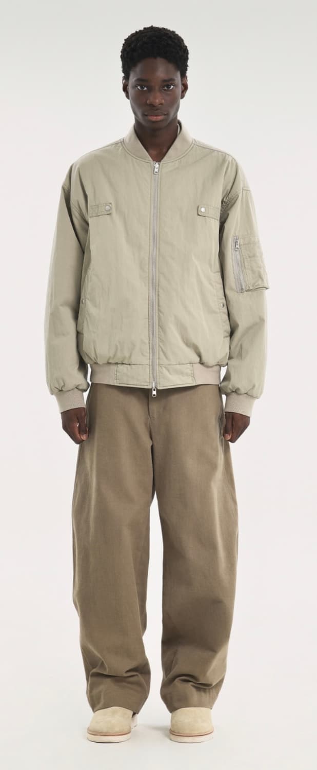 브라운야드 리버시블 MA-1(스톤) 상품이미지4