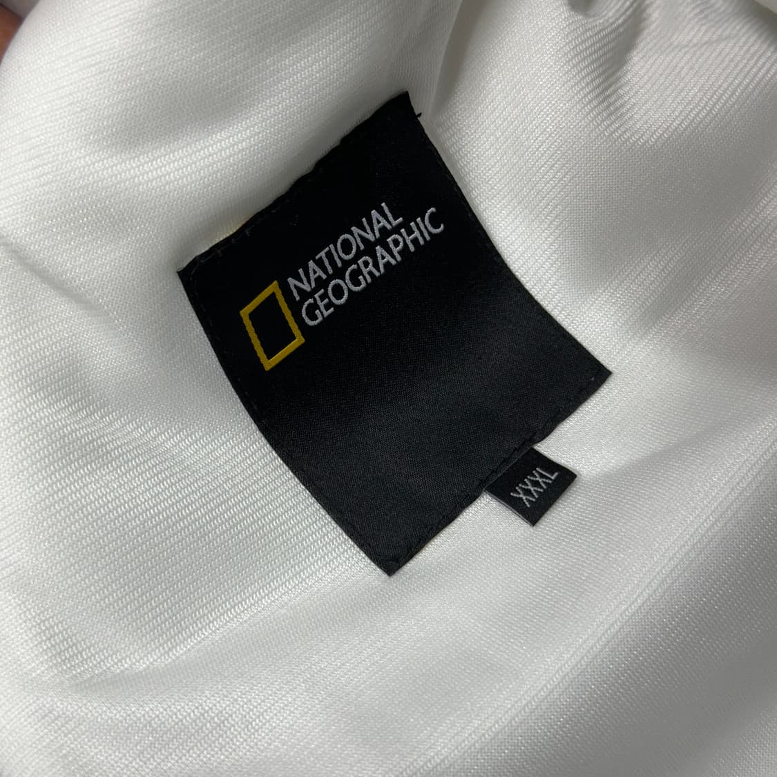 내셔널 지오그래픽 플리스 자켓 화이트 3XL 상품이미지3
