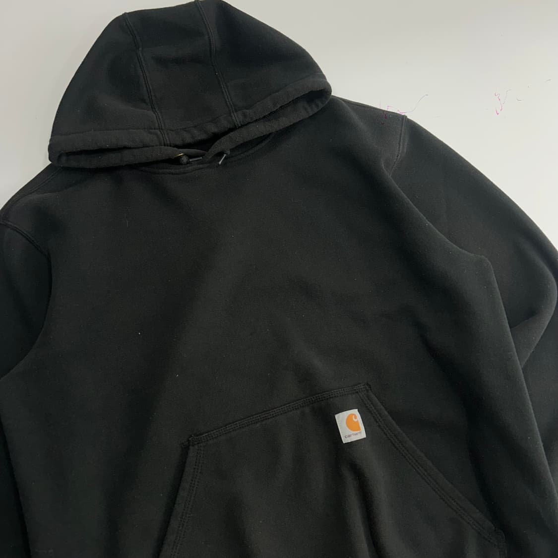 Carhartt 칼하트 usa 오리지널 블랙 후드티 상품이미지4
