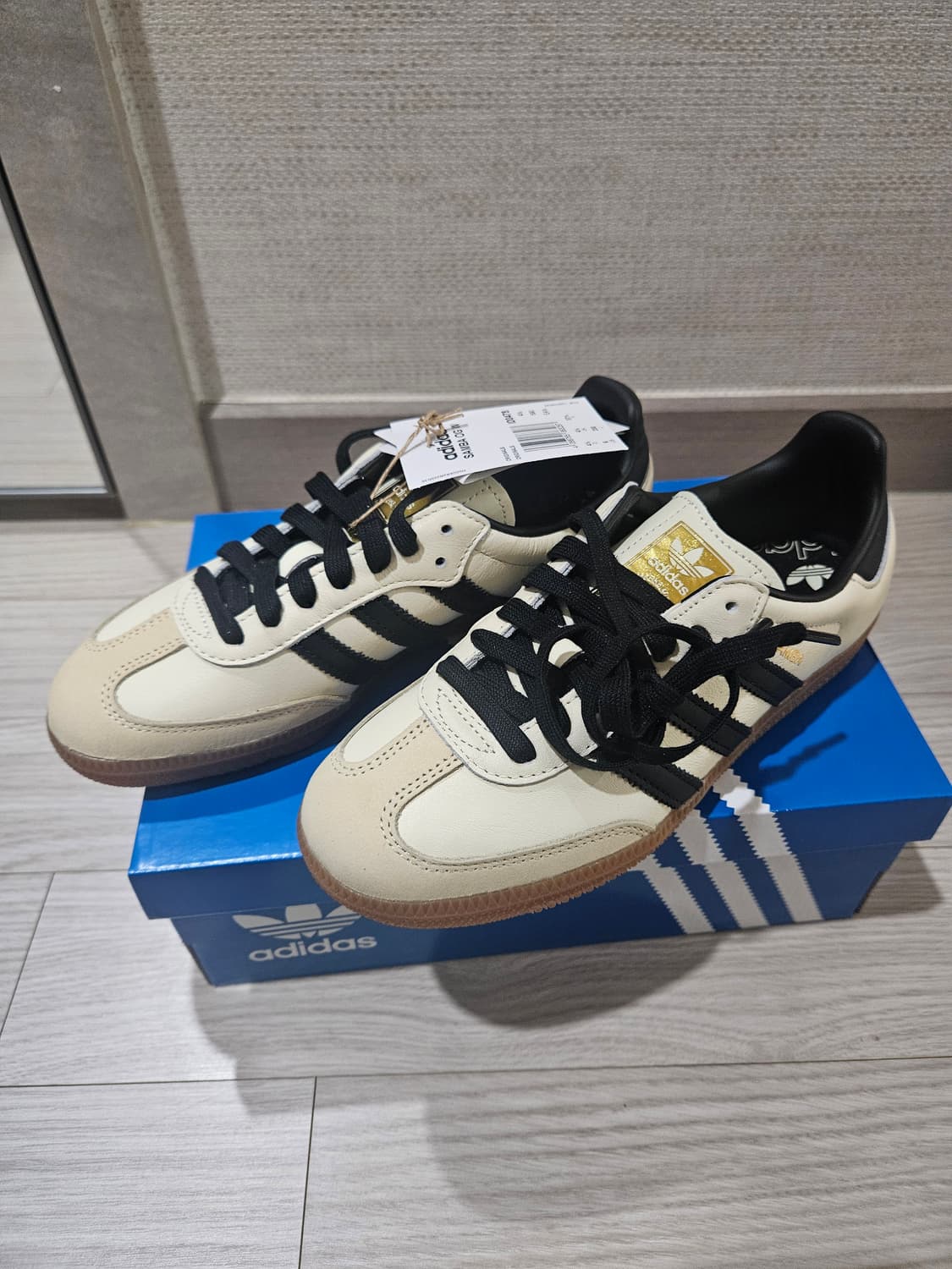 아디다스 삼바 OG 크림 블랙 230mm ID0478 상품이미지2