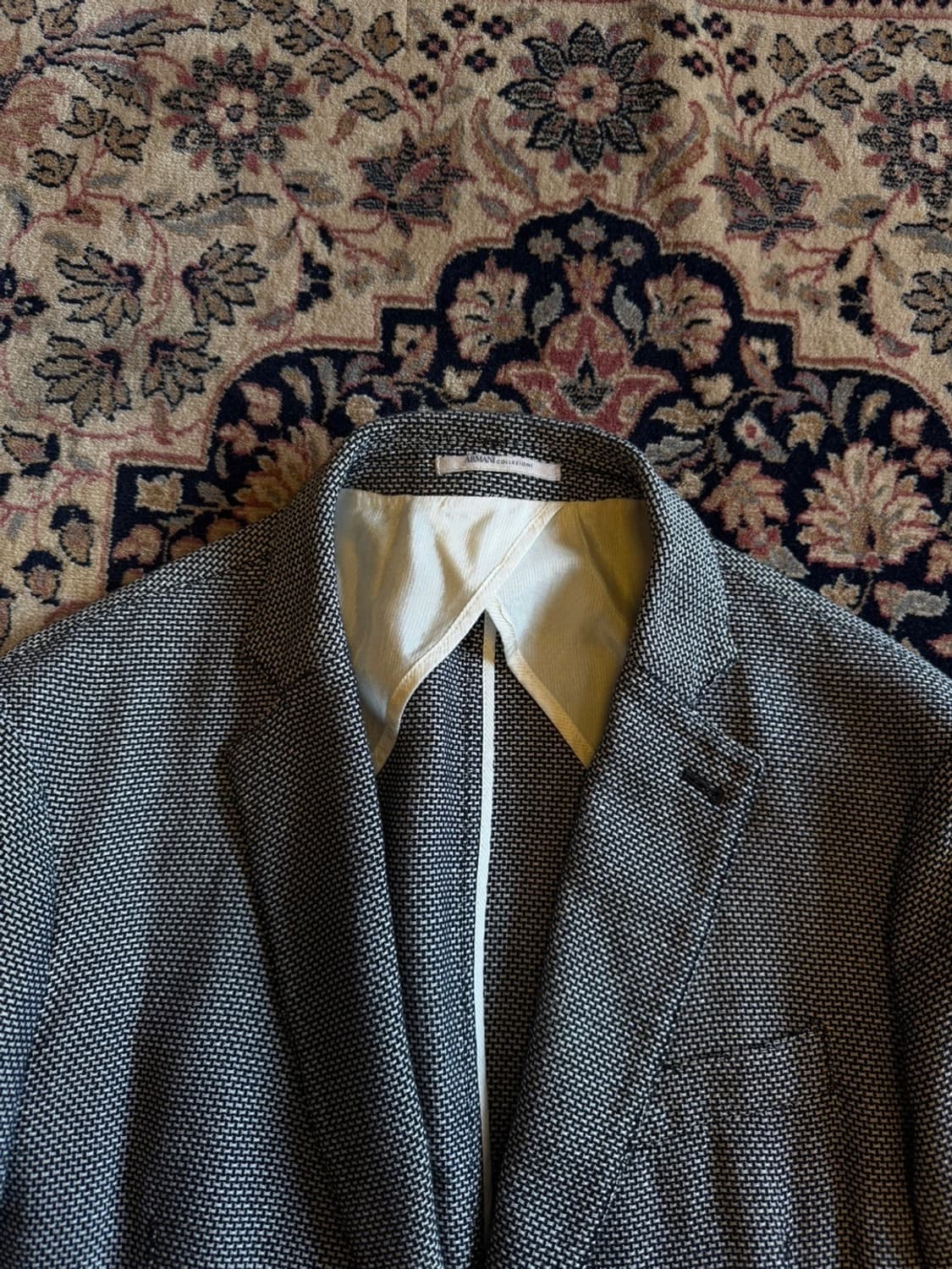 아르마니 꼴레지오니 트위드 테일러드 자켓 105 상품이미지3