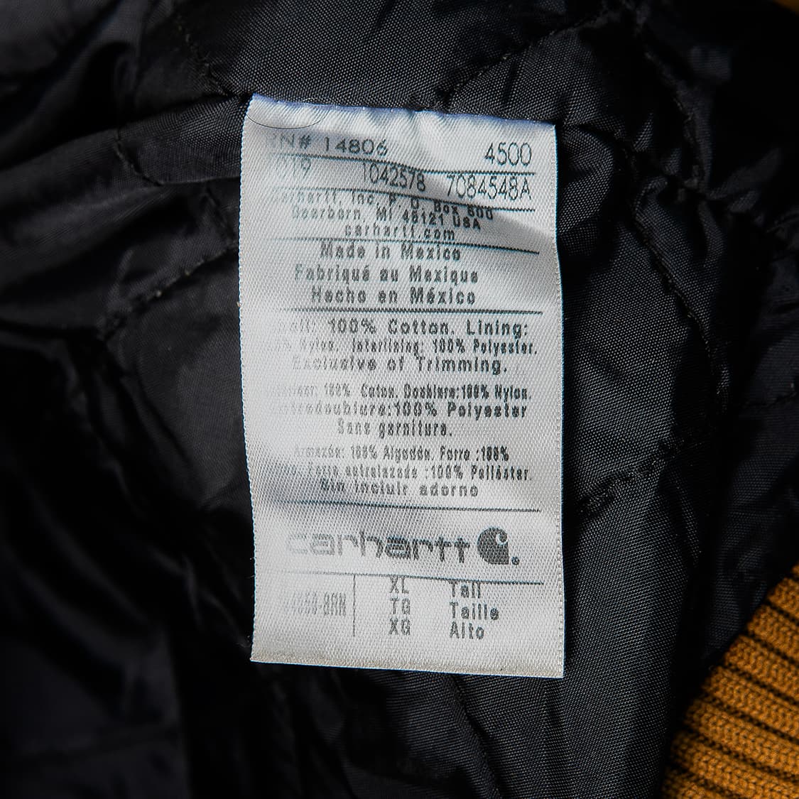 [XLT] 칼하트 104050 워시드 덕 액티브 자켓 브라운  상품이미지8