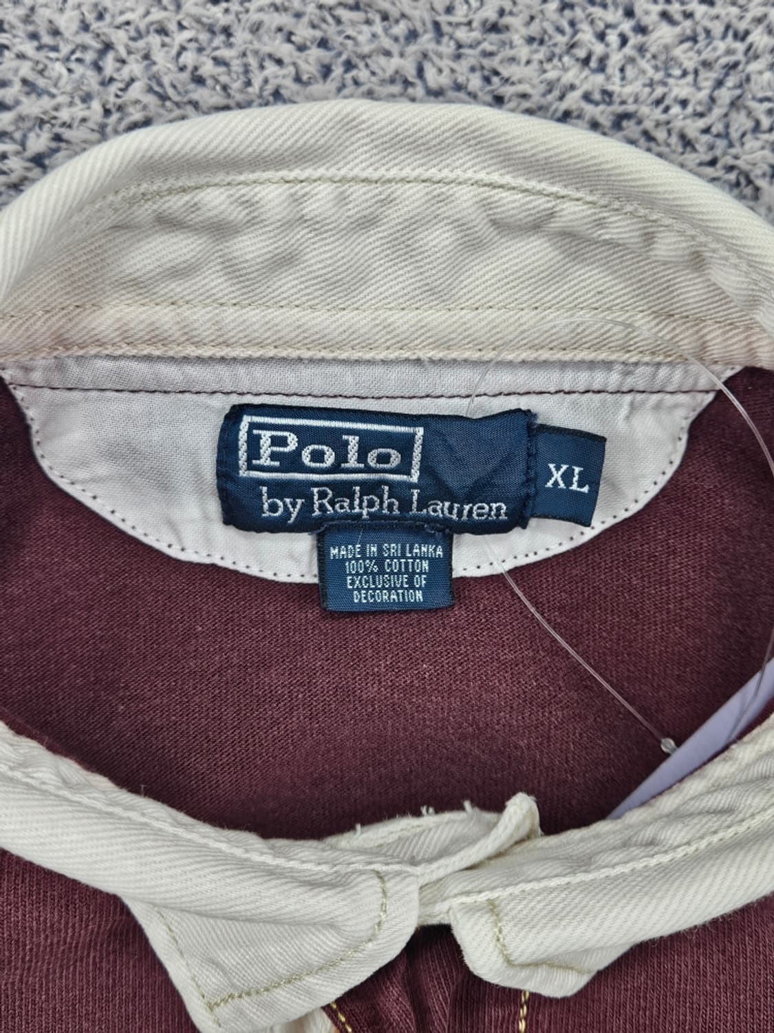 폴로랄프로렌 스트라이프 럭비 티셔츠 ( XL ) / 11765 상품이미지9