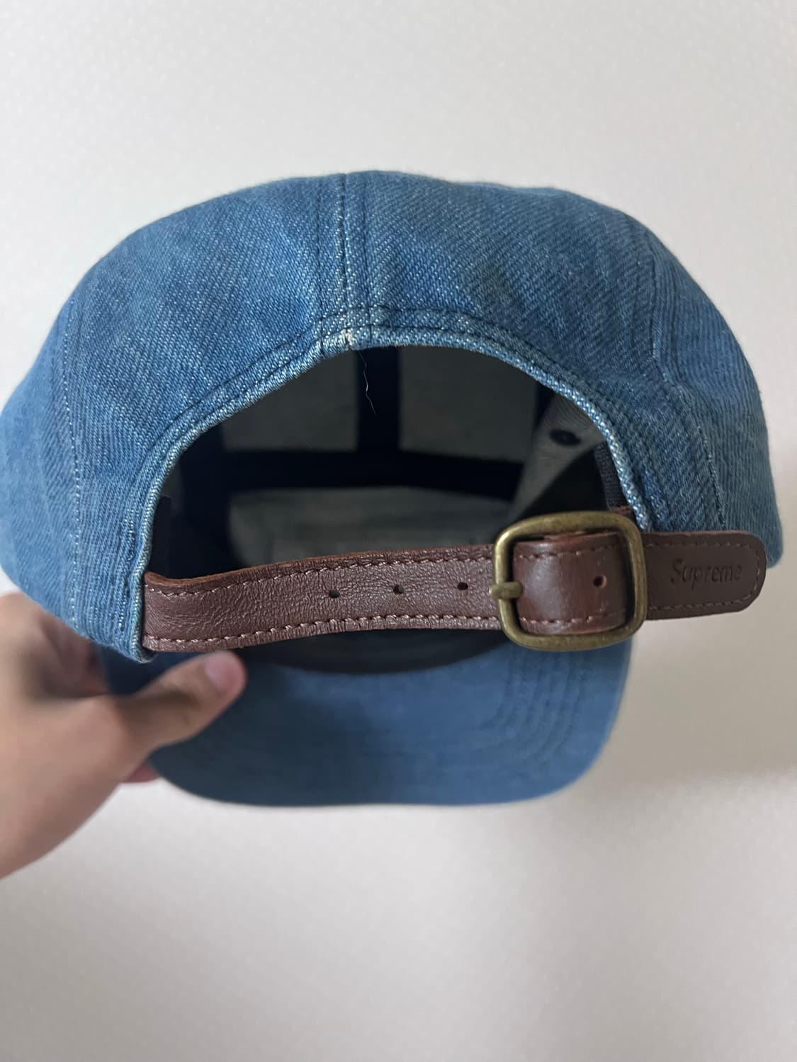24fw 슈프림 데님 캠프캡 상품이미지6