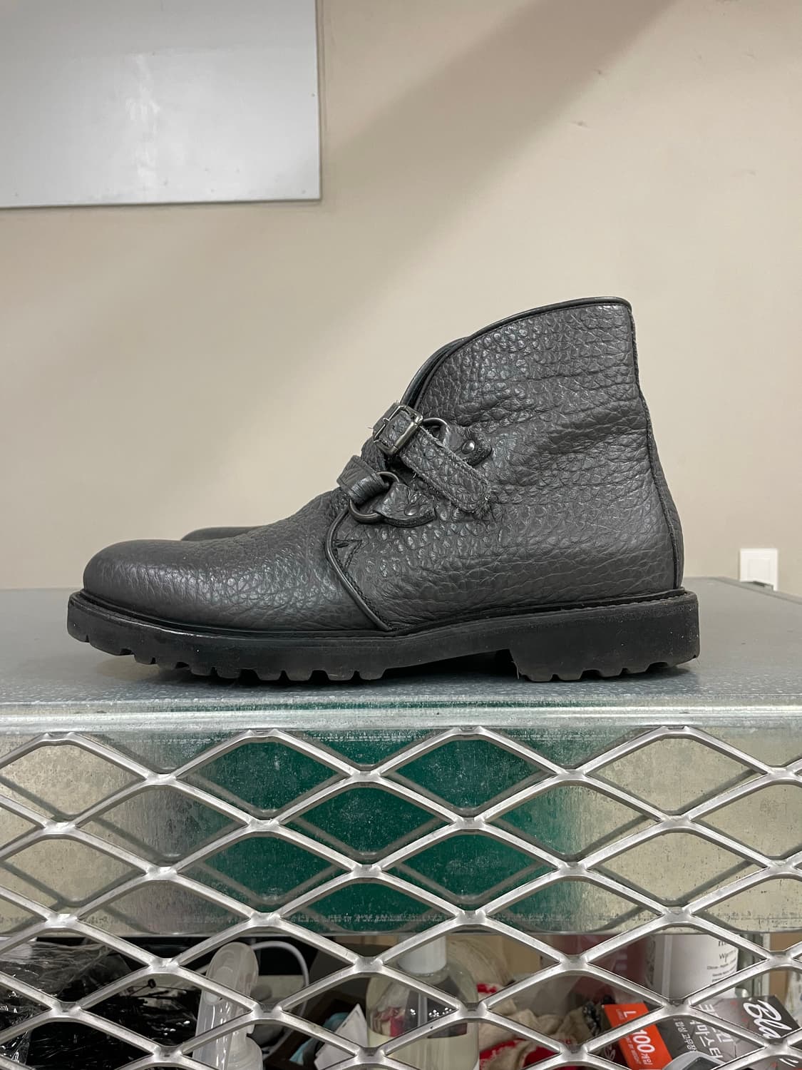 엠포리오 아르마니 레더 부츠 6.5 상품이미지1