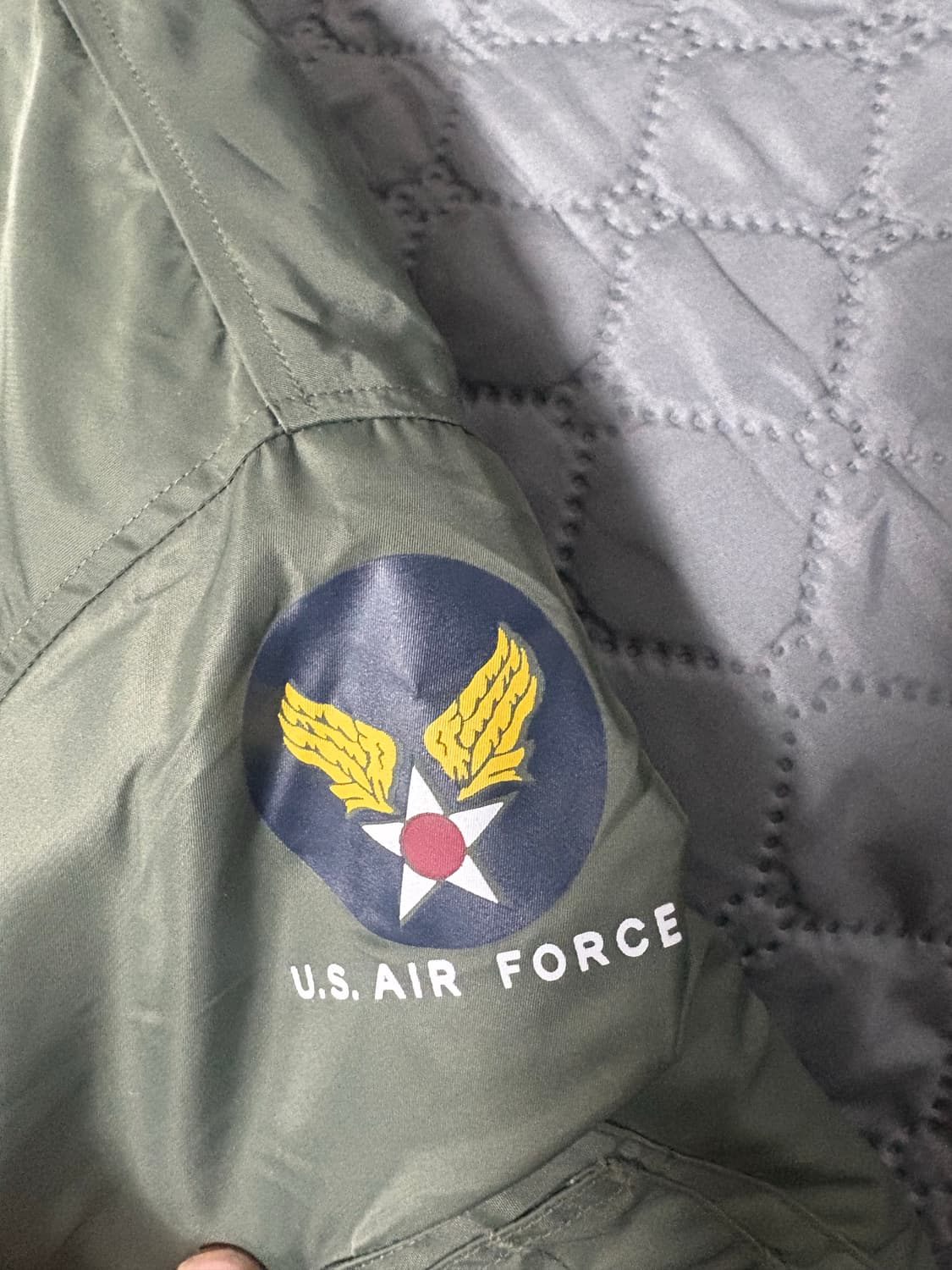 브론슨 ma-1 kr ver xl 판매합니다  상품이미지3