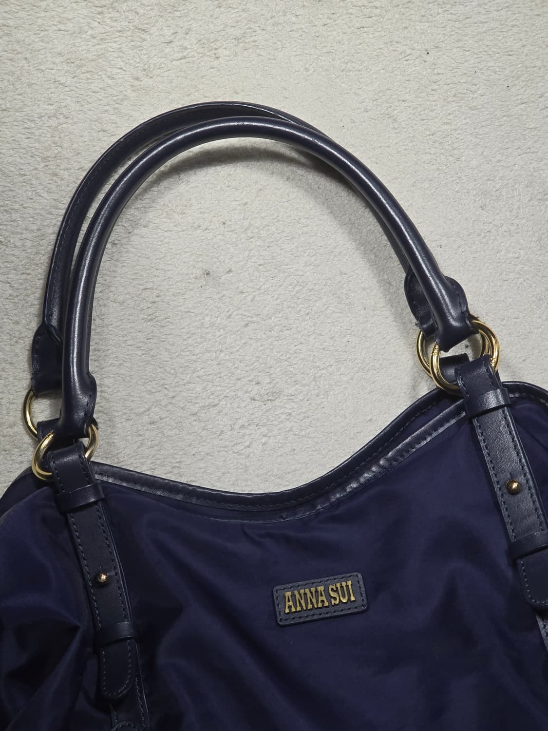 Anna Sui 안나수이 Y2k 네이비 숄더백 상품이미지3