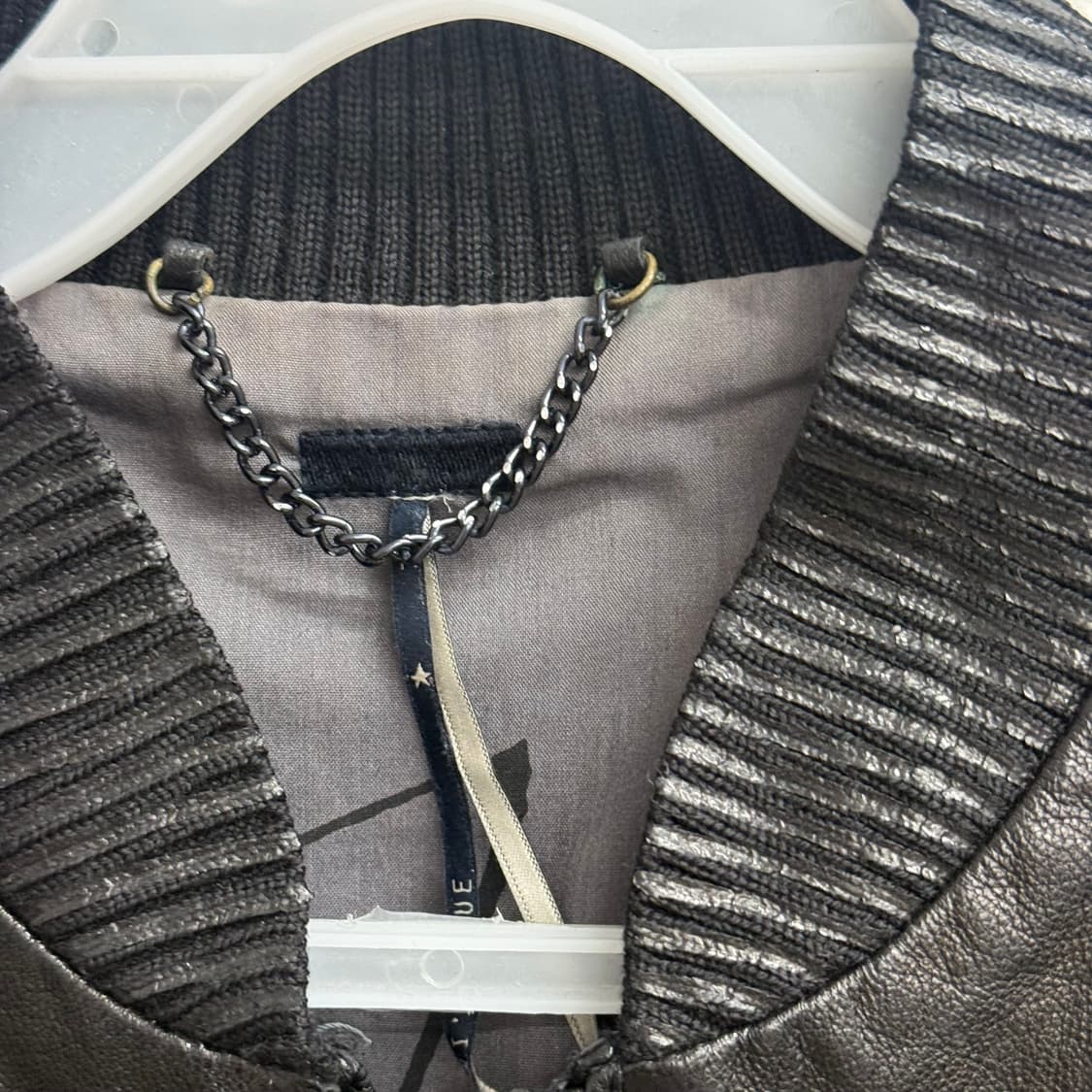 리바이스 블루탭 염소가죽 블루종 봄버 자켓 (M, 90) 상품이미지2