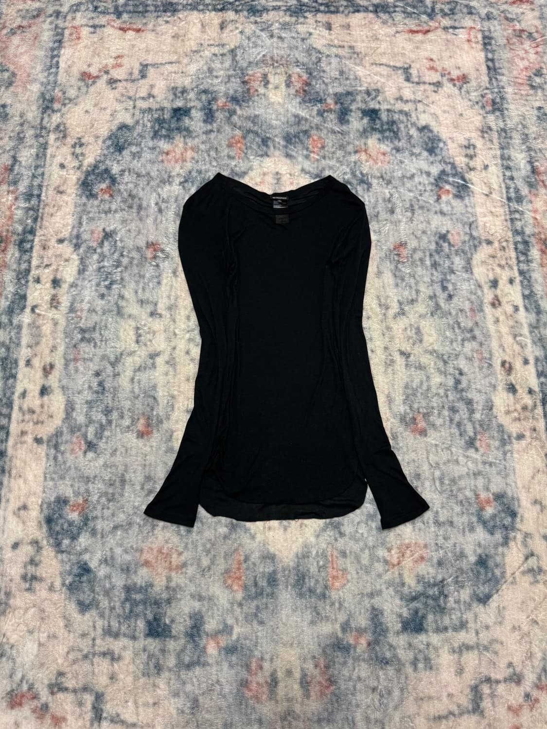 Ann demeulemeester rayon ribbed cut sew 상품이미지2