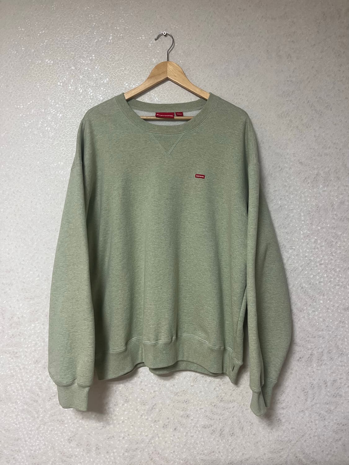 supreme small box logo crew neck 상품이미지1