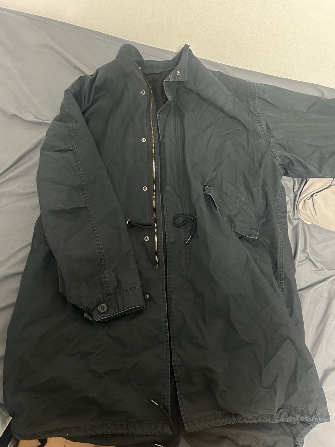 무탠다드 검정색 야상 2xl 사이즈 팝니다 상품이미지1