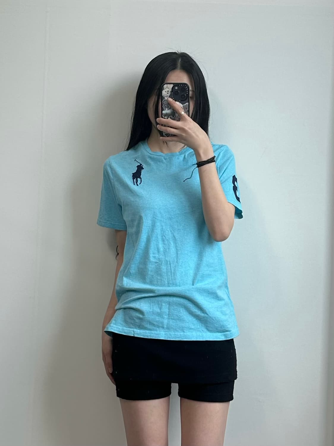 폴로 랄프로렌 빅포니 스카이블루 반팔 티셔츠 상품이미지1