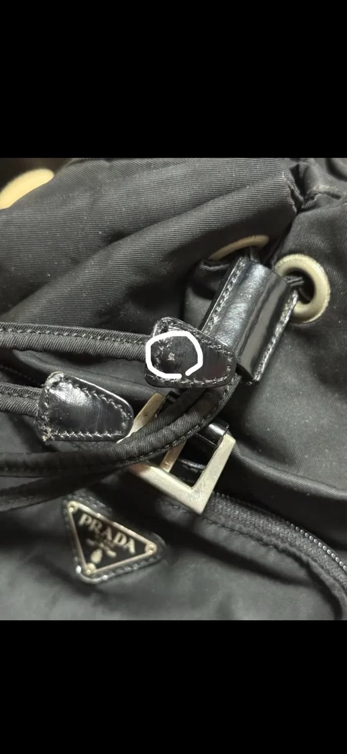 💎[프라다] 테수토 블랙미니백팩🖤 상품이미지8