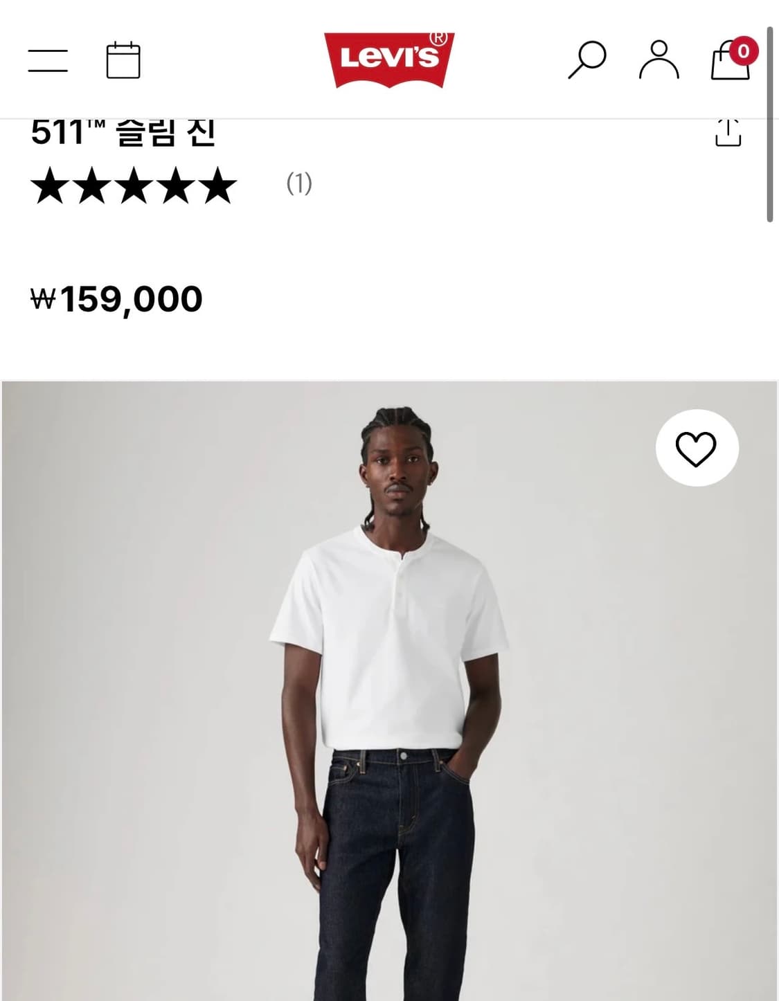 리바이스 데님 상품이미지5