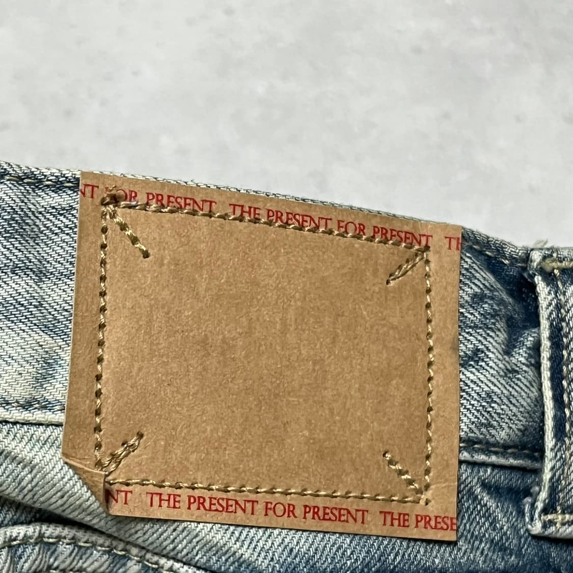 46 엘무드 연청 부츠컷 데님팬츠 상품이미지3