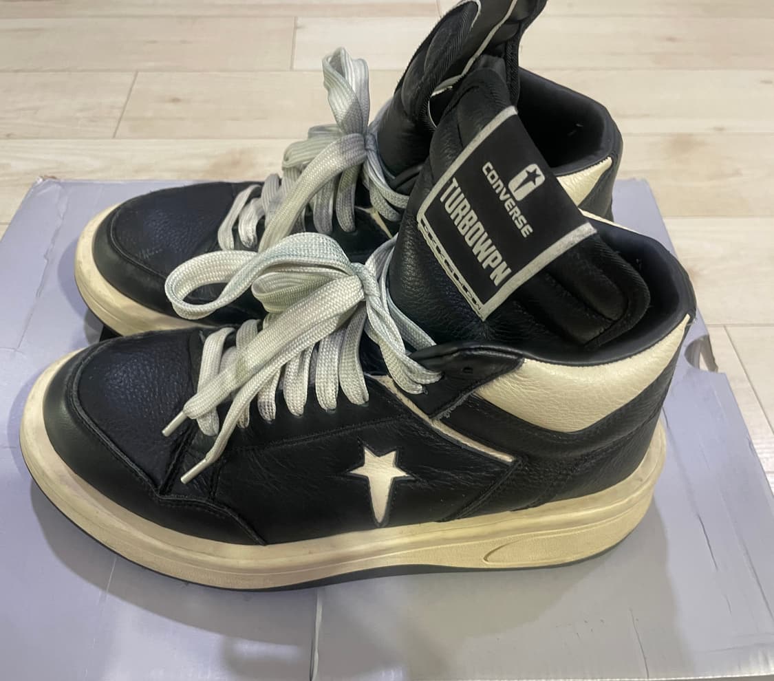 [280] 컨버스 x 다크쉐도우 터보웨폰 블랙 크림 상품이미지2