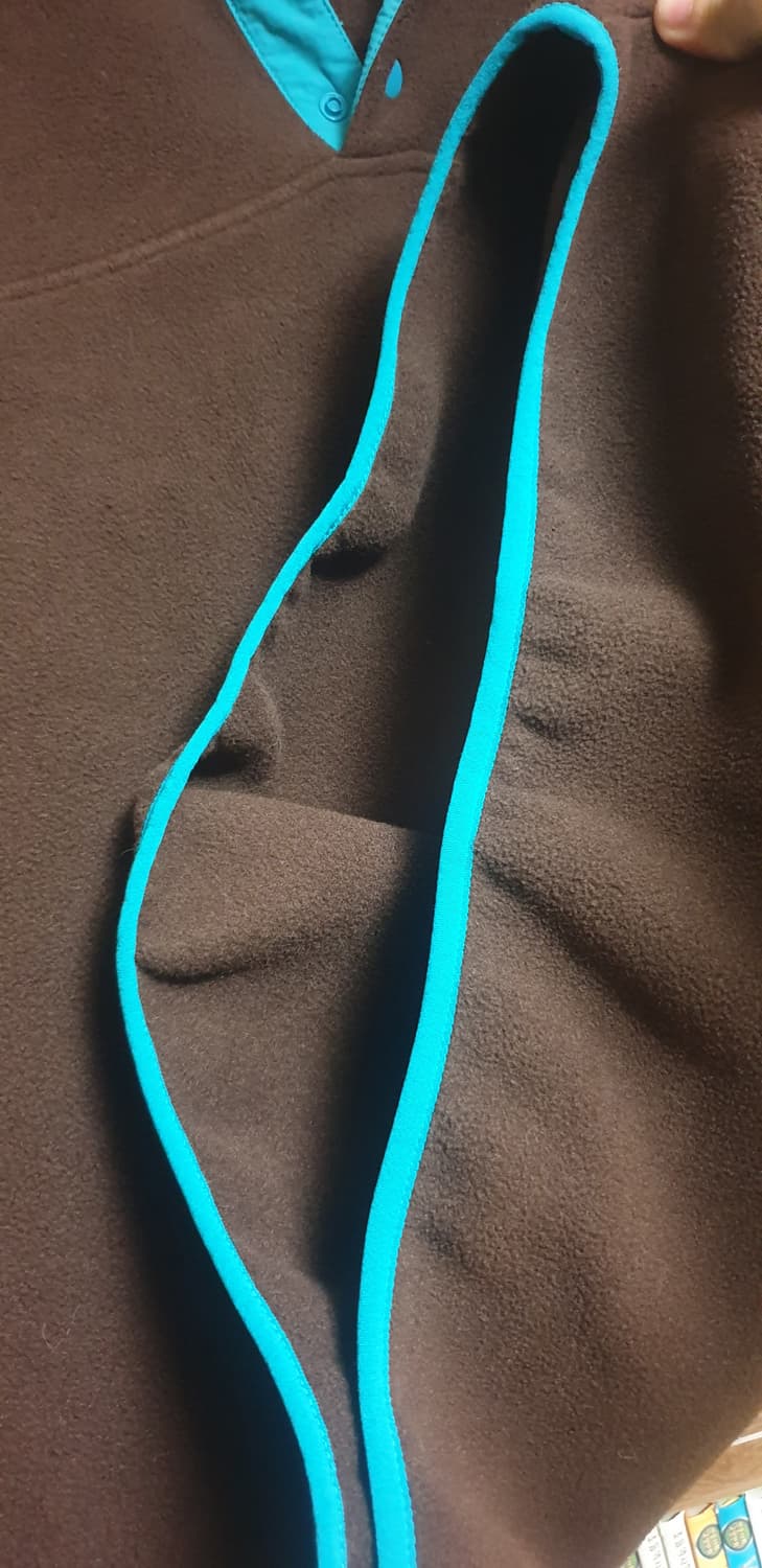 파타고니아 헤비웨이트 신칠라 플리스 풀오버 브라운 XL 상품이미지7