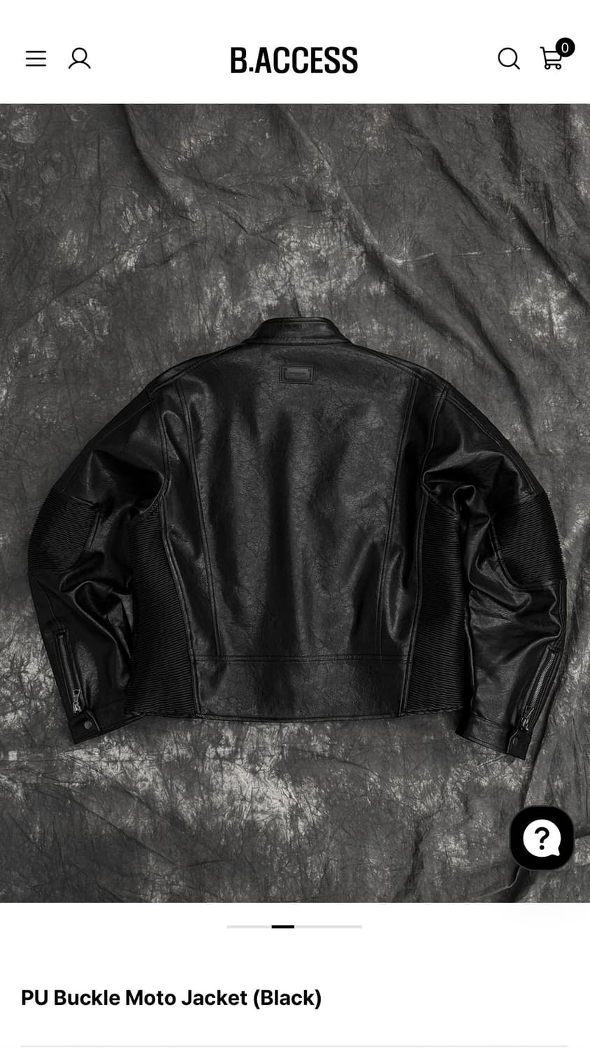 EPOWER 후크 레더자켓 상품이미지2