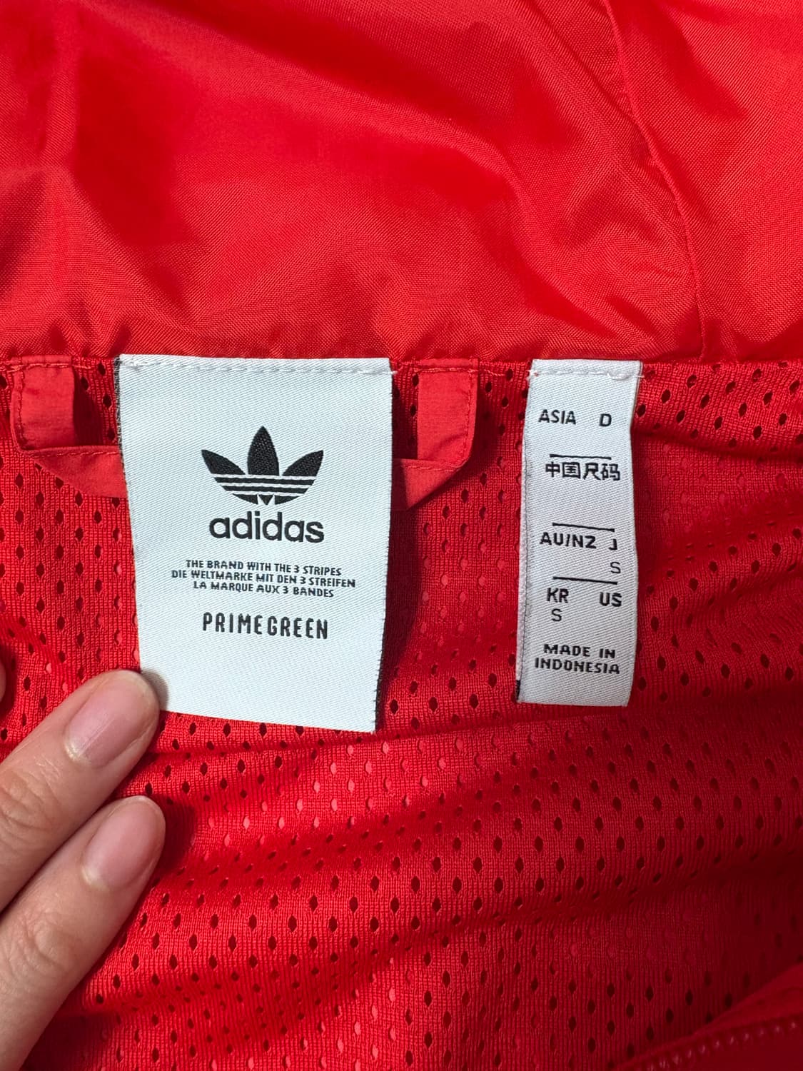 아디다스 3ST 윈드브레이커 재킷 상품이미지7