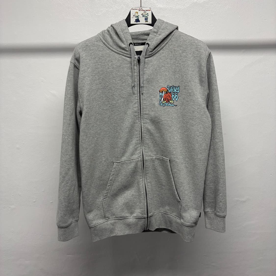 반스 스컬 후드집업 상품이미지2