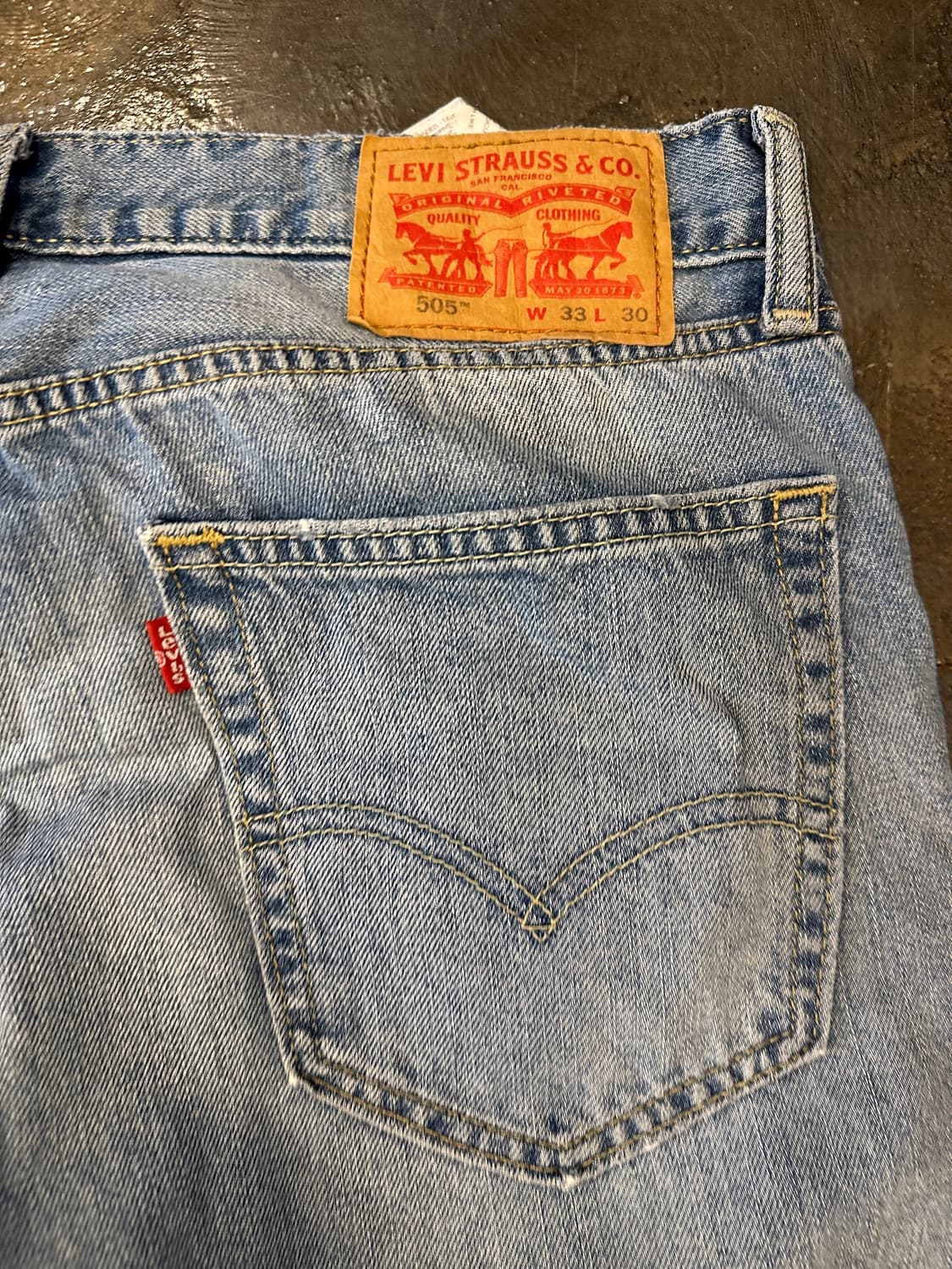 Levis 리바이스 505 W33 L30 상품이미지4