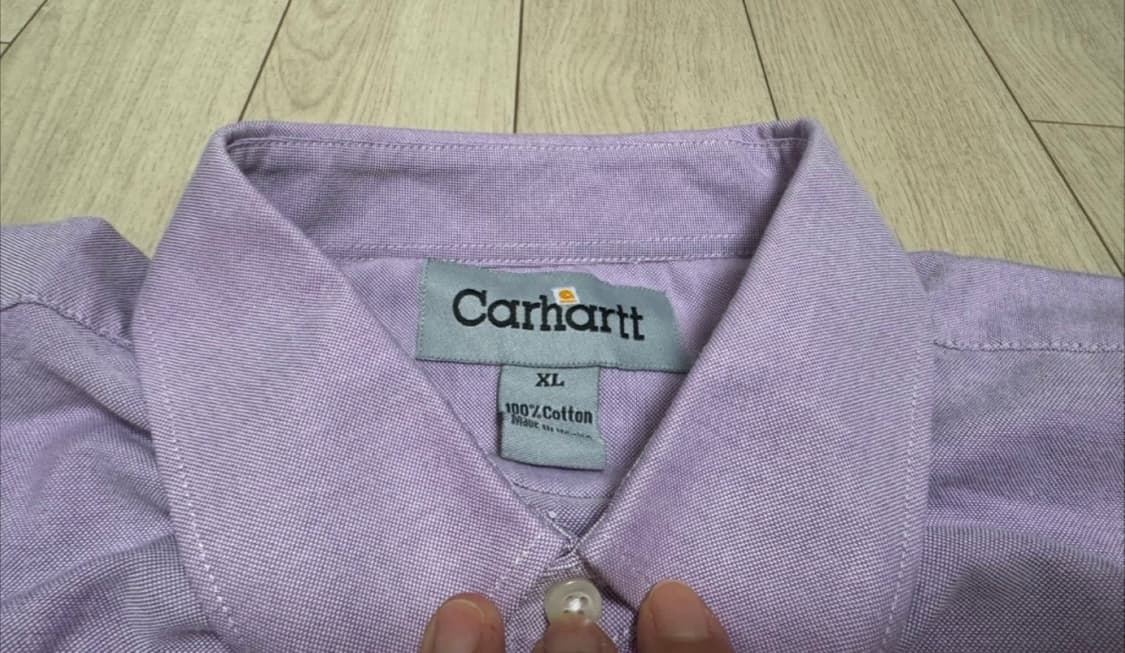 칼하트 연보라 긴팔셔츠 상품이미지2