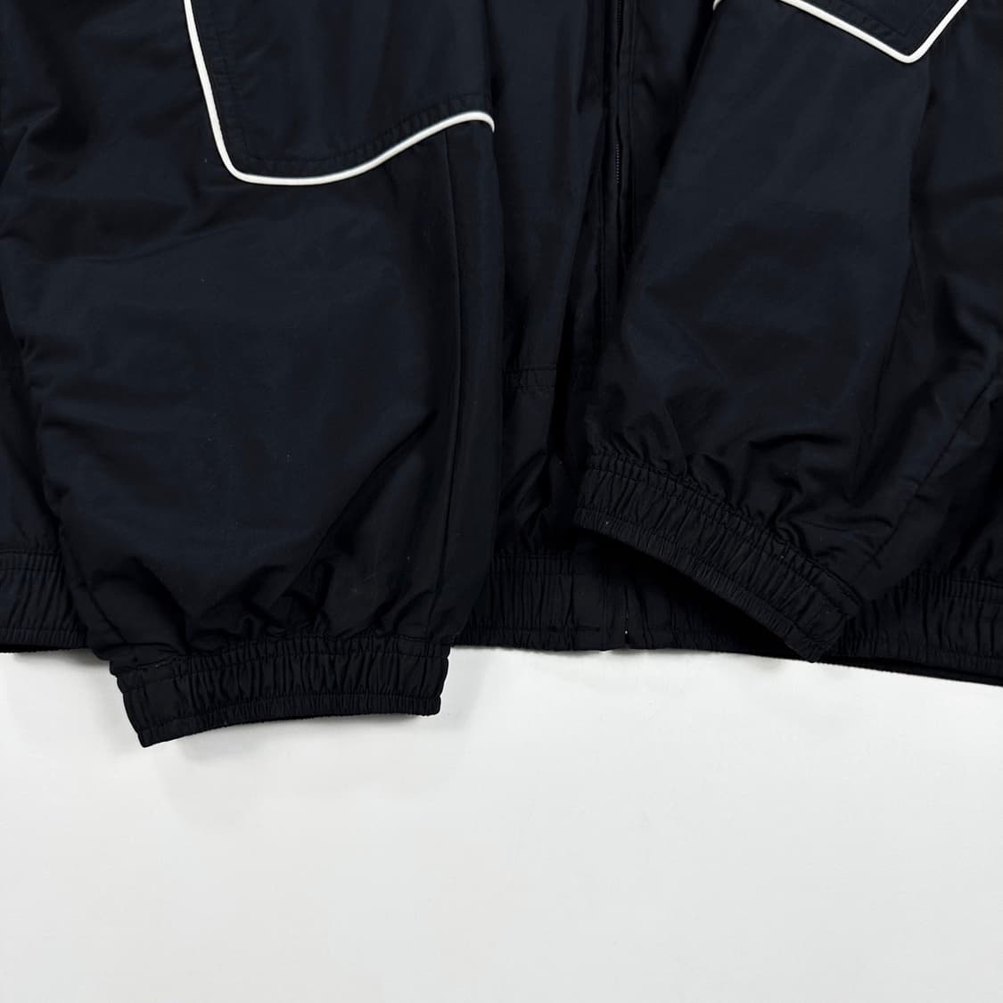 카파 블랙 나일론 자수 바람막이 자켓 (L) 상품이미지4
