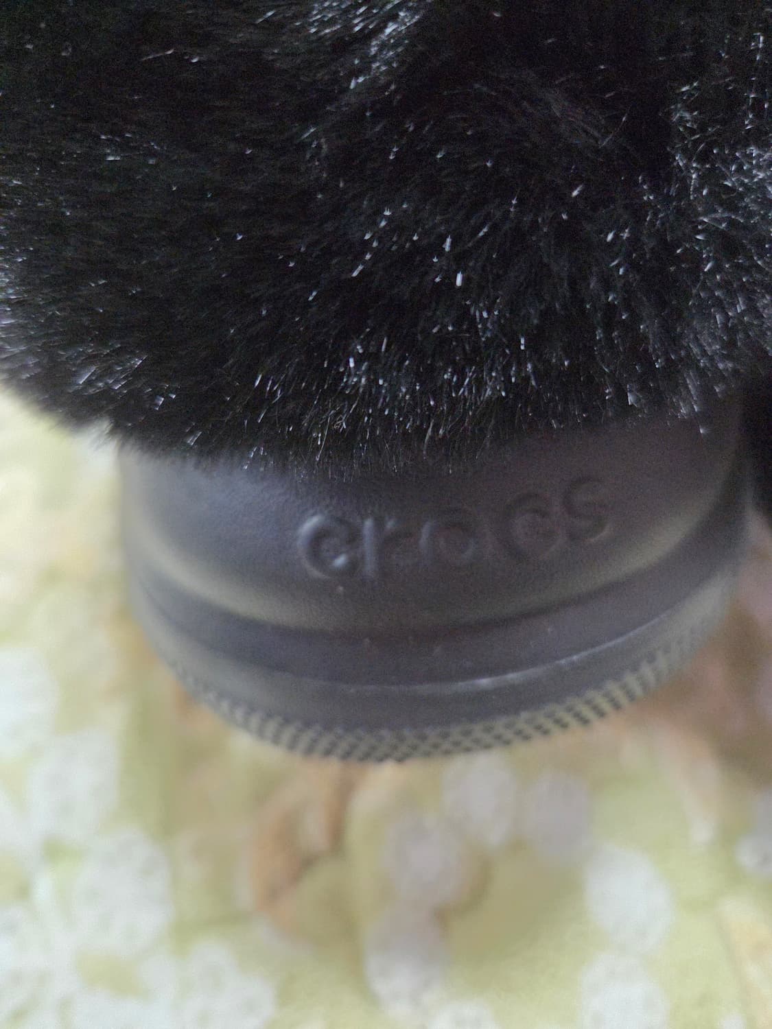 크록스 토끼 퍼 털 슬리퍼 265 상품이미지5