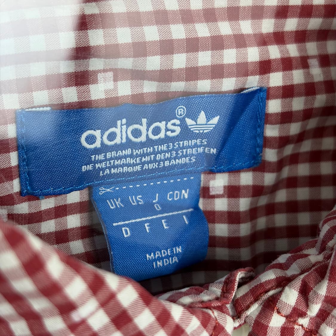 아디다스 도트 패턴 셔츠 상품이미지3