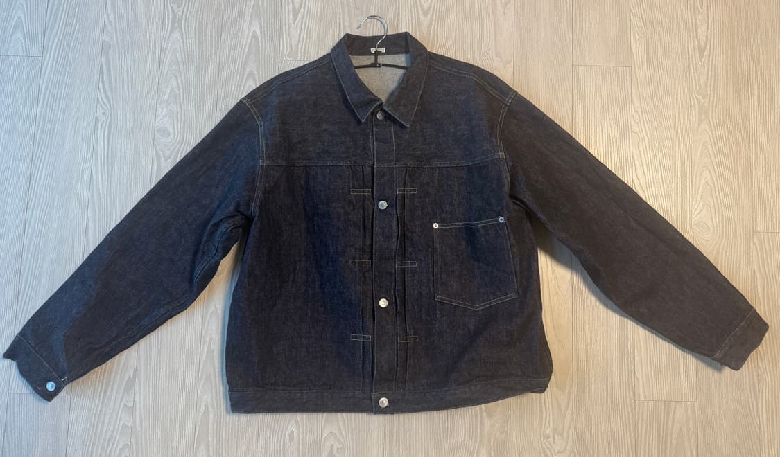 아프레쎄 / 24fw 1st 원워시 데님 자켓 AP-1001 / 48 상품이미지3