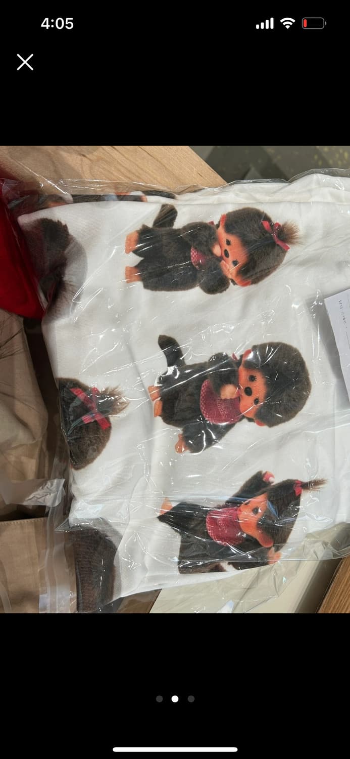 유니클로 몬치치 커스텀 티셔츠 3XL 상품이미지2