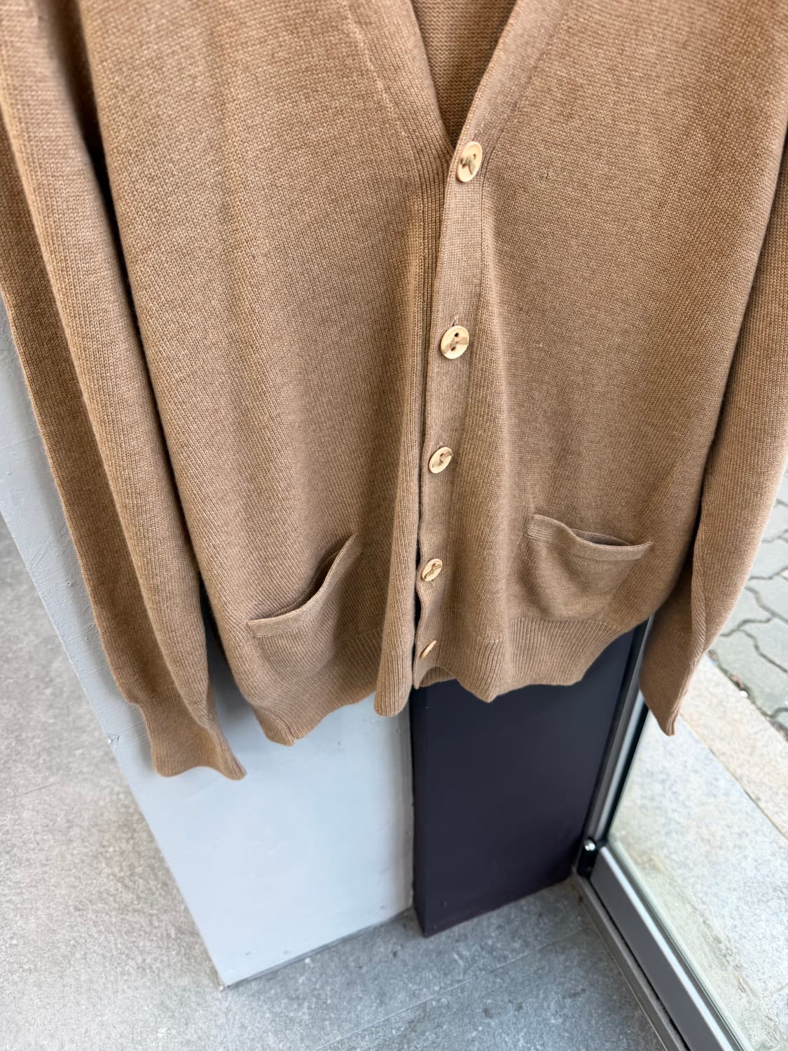 54/ 로로피아나 캐시미어 니트 가디건 상품이미지4