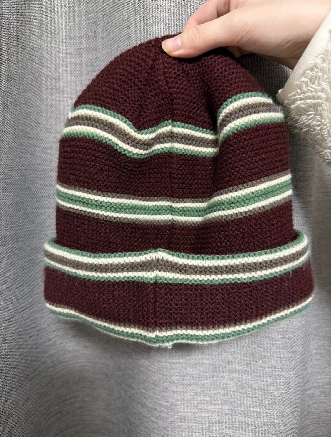 스투시 스트라이프 비니 상품이미지3