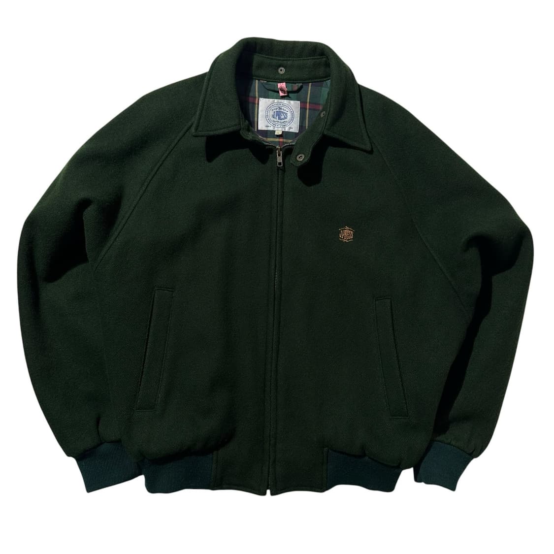 제이프레스 90‘s 울 헤링턴 블루종 자켓 상품이미지1