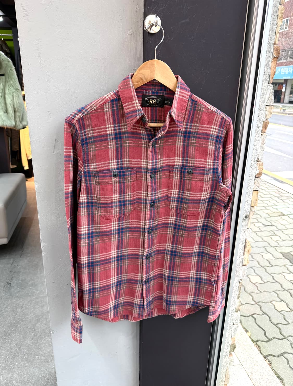 XS/ RRL 더블알엘 체크 마 셔츠 자켓 상품이미지2