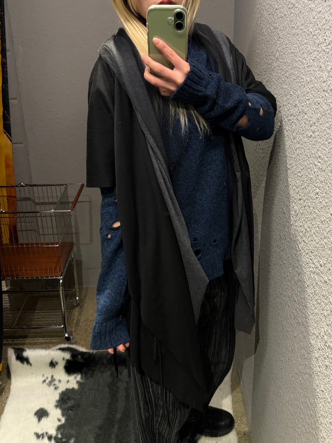 쟈딕엔볼테르 그런지 니트 상품이미지4