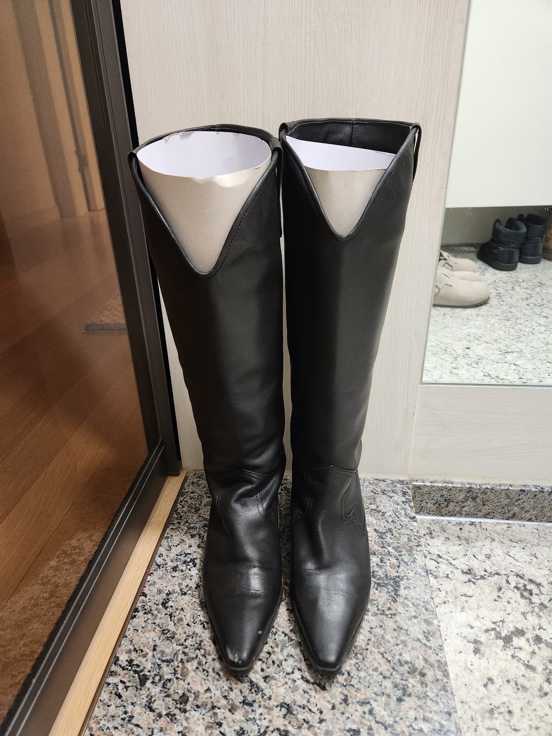 레이첼콕스 웨스턴st 가죽 롱부츠 (235) 상품이미지1