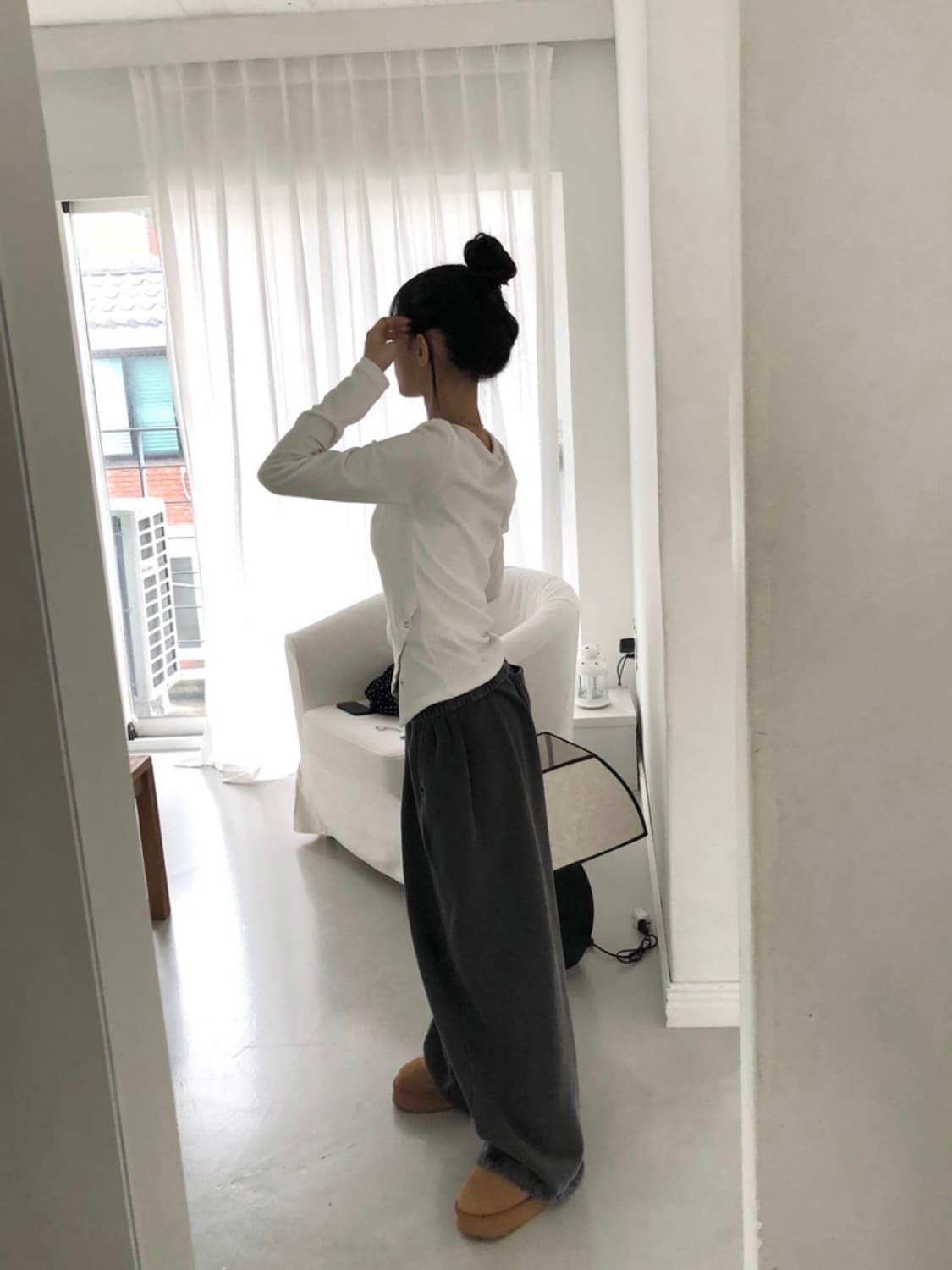 슬립오버 스냅 티 탑 상품이미지4