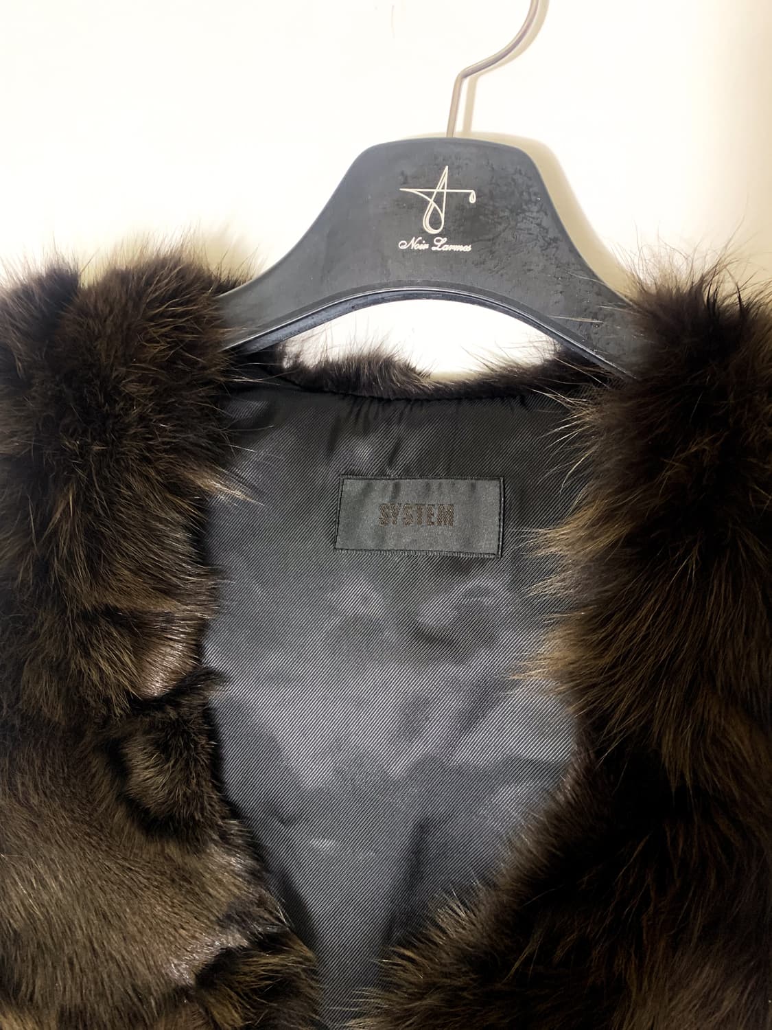 SYSTEM 시스템 천연 폭스 퍼 베스트 상품이미지5