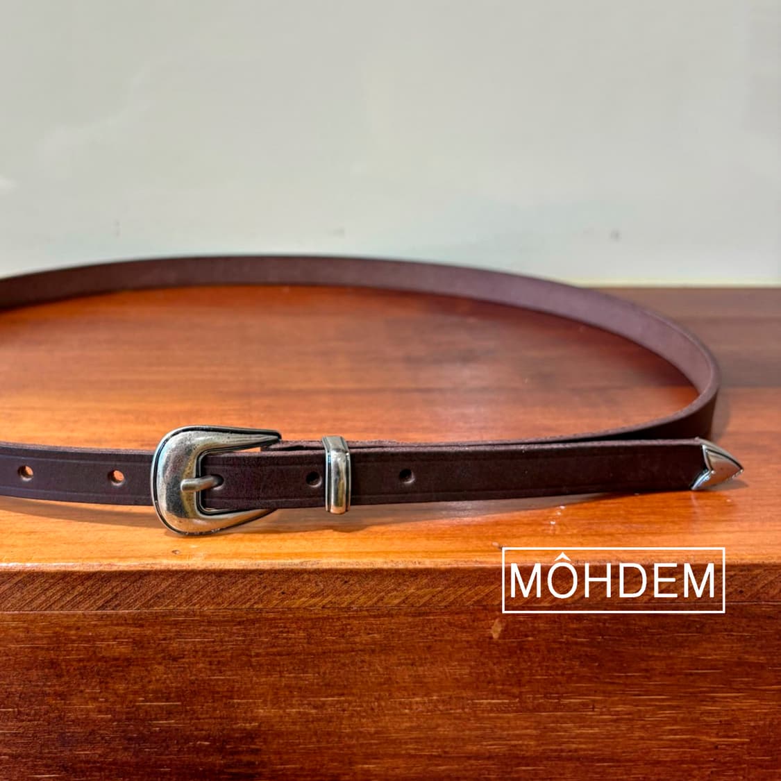 [Uinsex]미니멀 볼륨 웨스턴 슬림 벨트 상품이미지10